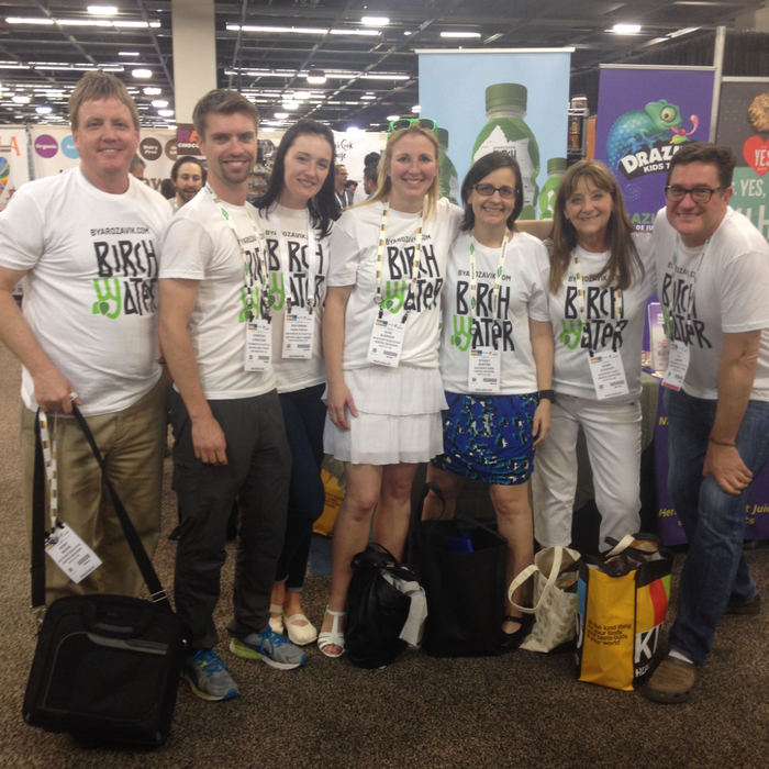 The Byarozavik crew at Natural Products Expo West, Anaheim